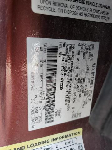 Photo 14 from auction – 2008 FORD EXPEDITION with VIN 1FMFK17548LA12220