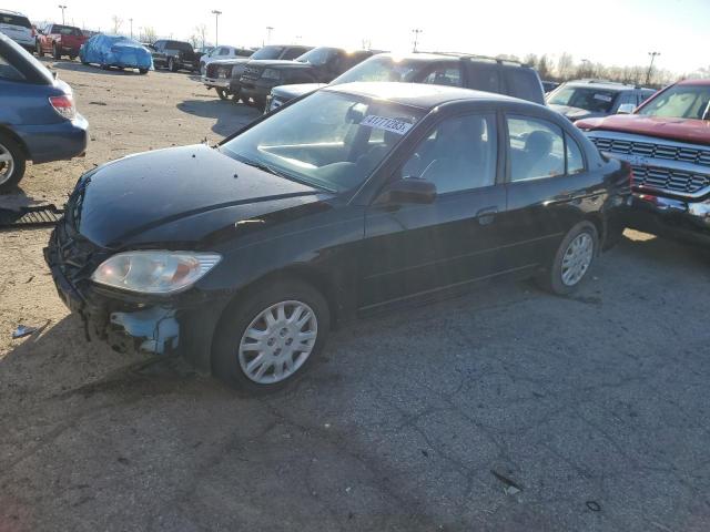HONDA CIVIC LX 2005 with VIN 2HGES16535H588599 - Photo from auction