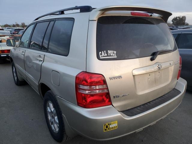Photo 2 from auction – 2002 TOYOTA HIGHLANDER with VIN JTEHF21A320074516