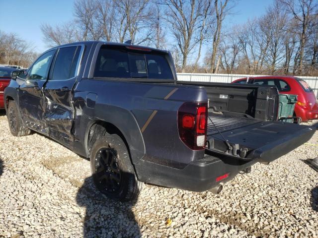 Photo 2 from auction – 2021 HONDA RIDGELINE with VIN 5FPYK3F5XMB005643