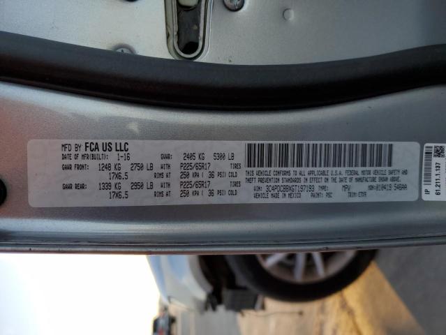 Photo 14 from auction – 2016 DODGE JOURNEY SX with VIN 3C4PDCBBXGT197193