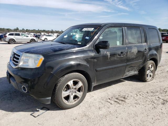 HONDA PILOT EXL 2012 with VIN 5FNYF3H52CB043201 - Photo from auction