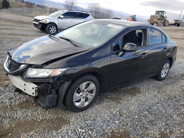 Photo 1 from auction – 2013 HONDA CIVIC LX with VIN 2HGFB2F52DH547163