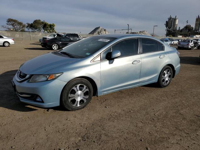 Photo 1 from auction – 2013 HONDA CIVIC HYBR with VIN 19XFB4F31DE001930
