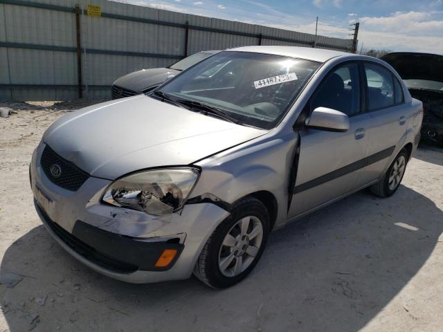 KIA RIO BASE 2007 with VIN KNADE123376289153 - Photo from auction
