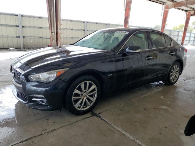 INFINITI Q50 BASE 2016 with VIN JN1CV7AR8GM253254 - Photo from auction