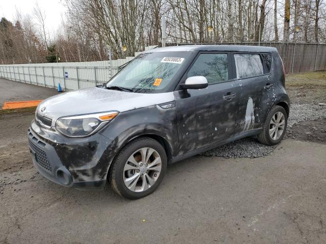 KIA SOUL + 2015 с VIN KNDJP3A55F7801387 - Снимка от търг