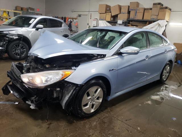 HYUNDAI SONATA HYB 2012 مع رقم تعريف المركبة KMHEC4A42CA038460 - صورة من المزاد