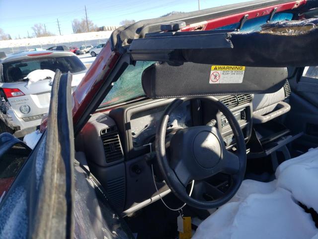 Photo 9 from auction – 1998 JEEP WRANGLER / with VIN 1J4FY19S6WP738957