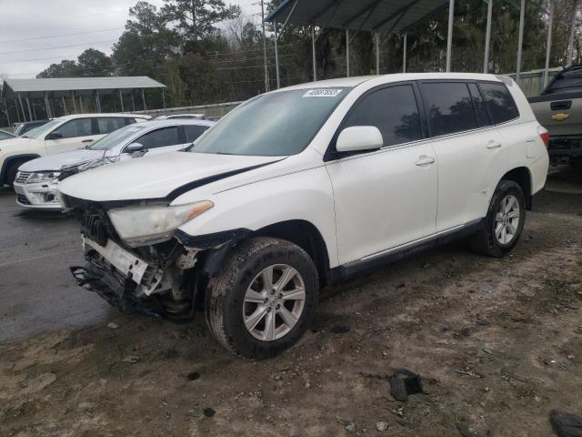 TOYOTA HIGHLANDER 2013 with VIN 5TDZA3EH7DS036274 - Photo from auction