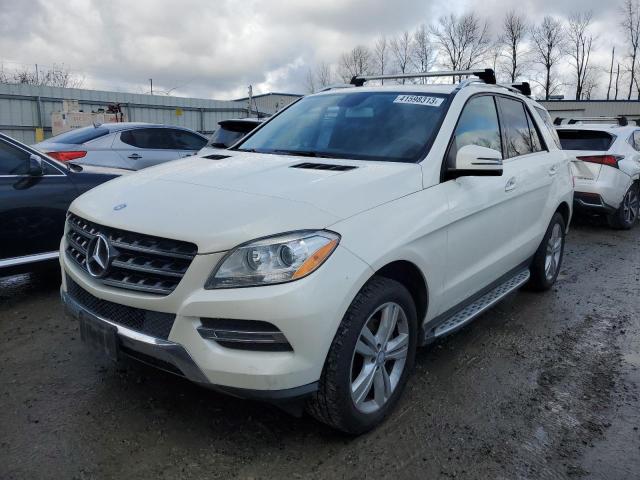 Photo 1 from auction – 2014 MERCEDES-BENZ ML 350 BLU with VIN 4JGDA2EB9EA267882