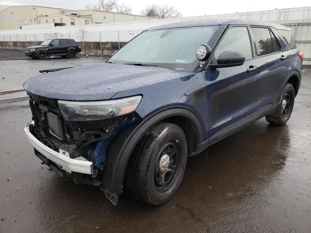 FORD EXPLORER P 2021 with VIN 1FM5K8AB6MGC03272 - Photo from auction