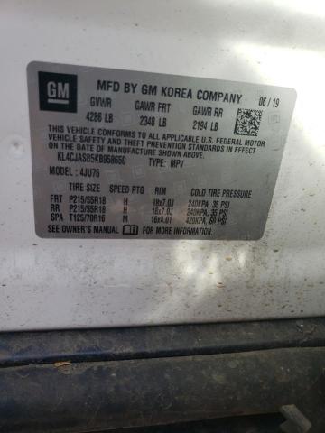 Photo 14 from auction – 2019 BUICK ENCORE PRE with VIN KL4CJASB5KB958650