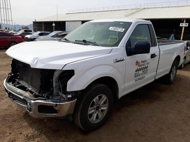 FORD F150 2019 with VIN 1FTMF1C50KKD66142 - Photo from auction