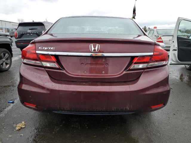 Photo 6 from auction – 2015 HONDA CIVIC LX with VIN 19XFB2F5XFE289892