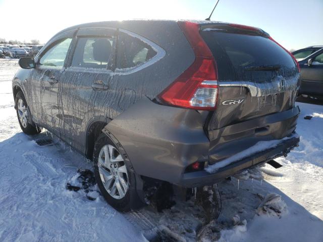 Photo 2 from auction – 2015 HONDA CR-V EX with VIN 5J6RM4H5XFL093842