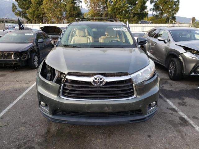 Photo 5 from auction – 2015 TOYOTA HIGHLANDER with VIN 5TDYKRFH6FS072258