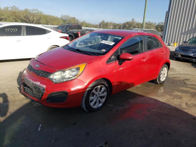 KIA RIO LX 2013 with VIN KNADM5A35D6207091 - Photo from auction