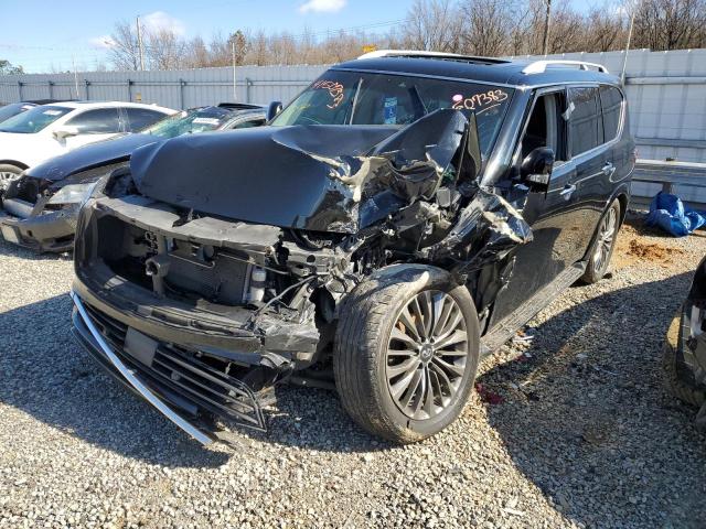 Photo 1 from auction – 2018 INFINITI QX80 BASE with VIN JN8AZ2NF1J9660438