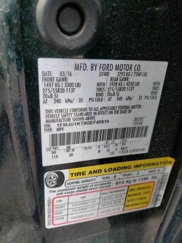 Photo 14 from auction – 2016 FORD EXPEDITION with VIN 1FMJU1KT9GEF45919