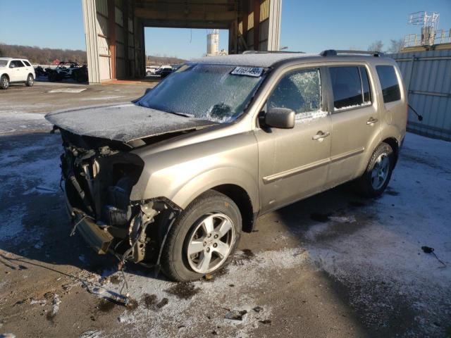 HONDA PILOT EXL 2011 with VIN 5FNYF4H50BB051057 - Photo from auction