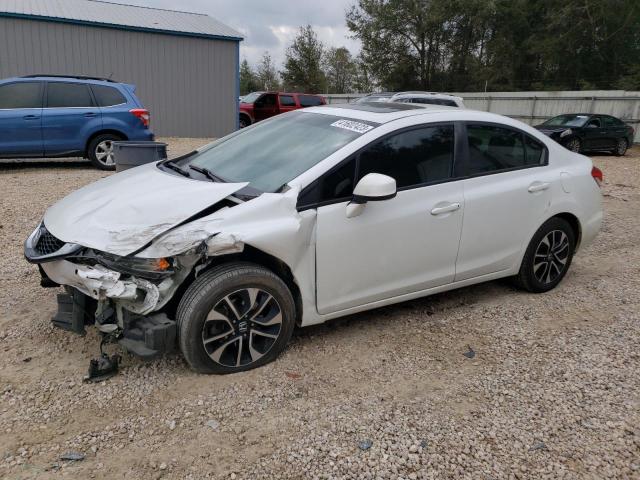 HONDA CIVIC EXL 2013 with VIN 19XFB2F99DE039673 - Photo from auction