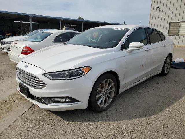 FORD FUSION SE 2017 with VIN 3FA6P0HD3HR260830 - Photo from auction