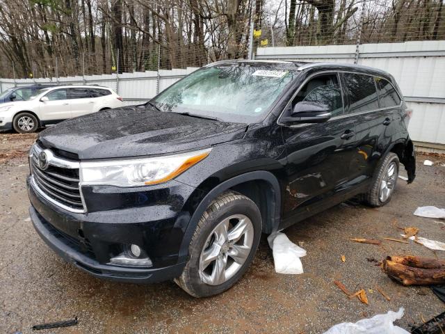 TOYOTA HIGHLANDER 2015 with VIN 5TDYKRFH4FS042739 - Photo from auction