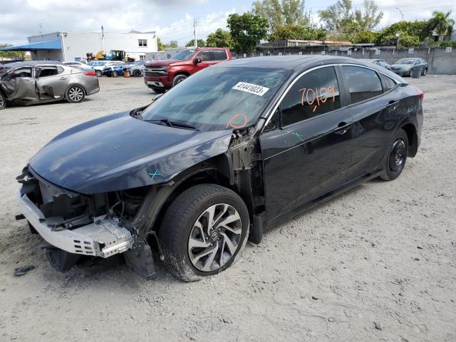 HONDA CIVIC EX 2017 with VIN 19XFC2F72HE033201 - Photo from auction