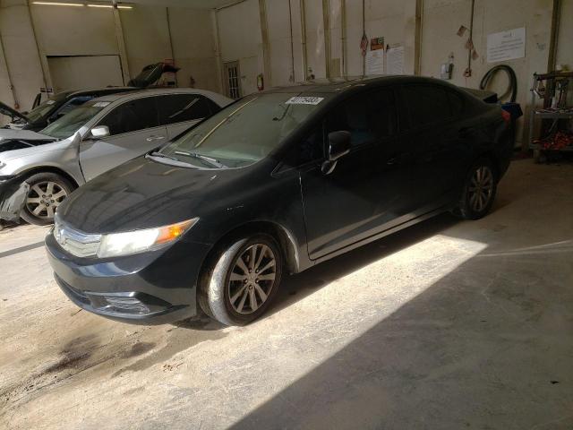 HONDA CIVIC EX 2012 with VIN 2HGFB2F80CH508077 - Photo from auction