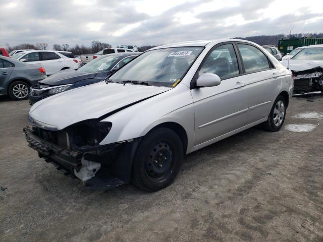 KIA SPECTRA EX 2009 with VIN KNAFE222395663064 - Photo from auction