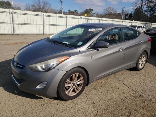 HYUNDAI ELANTRA GL 2013 with VIN 5NPDH4AE2DH424817 - Photo from auction
