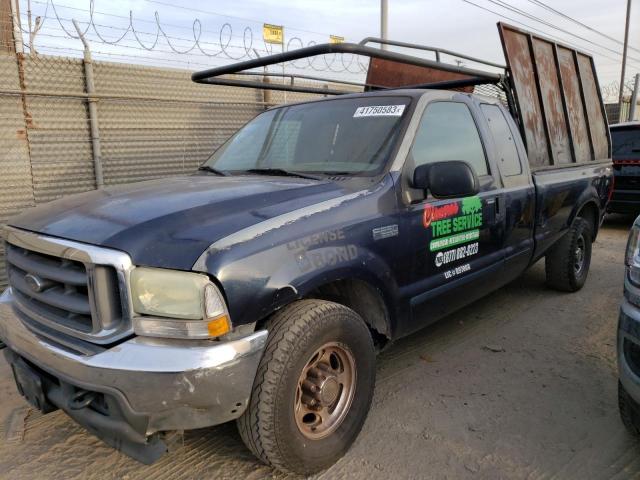 FORD F250 SUPER 2004 with VIN 1FTNX20L44EB66652 - Photo from auction
