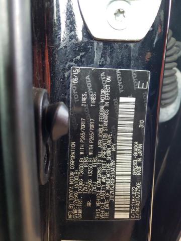 Photo 14 from auction – 2015 TOYOTA 4RUNNER SR with VIN JTEZU5JR0F5104789