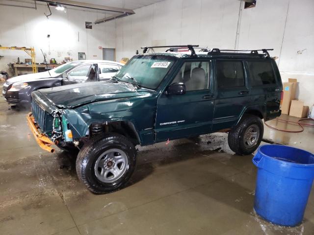 JEEP CHEROKEE S 2000 with VIN 1J4FF48S0YL165363 - Photo from auction