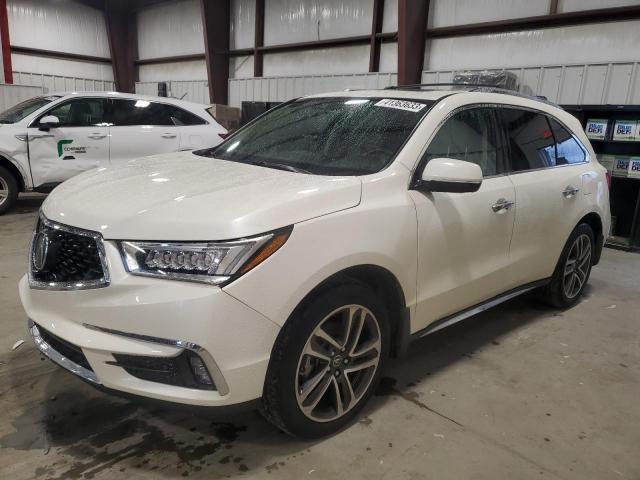 ACURA MDX ADVANC 2017 with VIN 5FRYD3H83HB014389 - Photo from auction