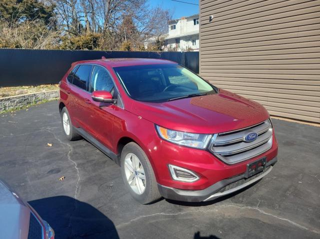 FORD EDGE SEL 2017 with VIN 2FMPK4J93HBC41893 - Photo from auction