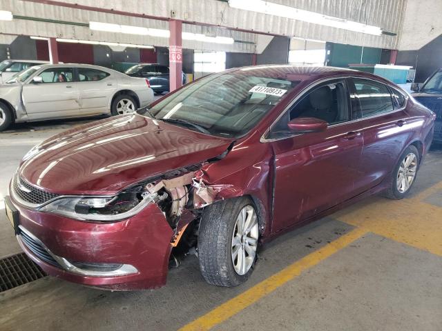 CHRYSLER 200 LIMITE 2015 with VIN 1C3CCCABXFN662707 - Photo from auction