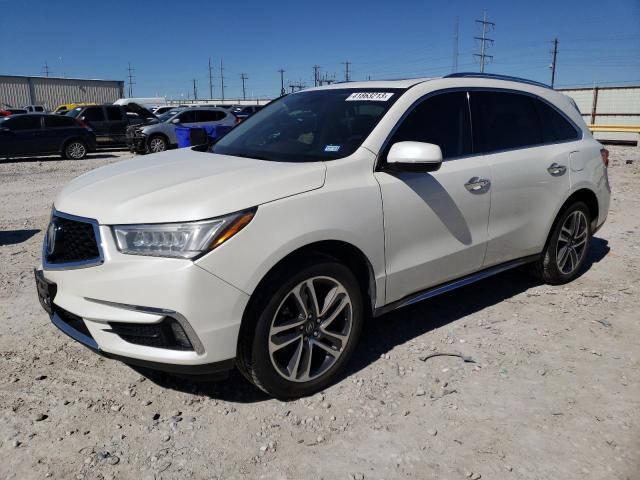 ACURA MDX ADVANC 2017 with VIN 5FRYD3H95HB013396 - Photo from auction
