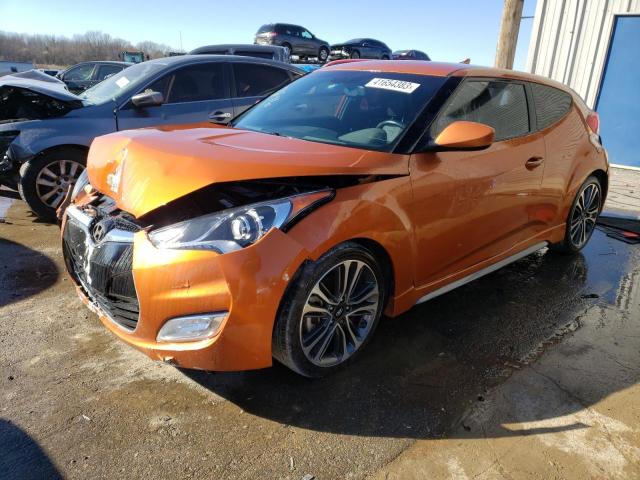 HYUNDAI VELOSTER T 2016 with VIN KMHTC6AE0GU301111 - Photo from auction