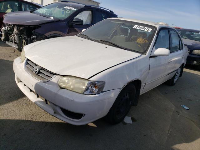 TOYOTA COROLLA CE 2002 with VIN 1NXBR12E92Z638090 - Photo from auction