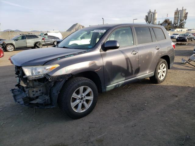 TOYOTA HIGHLANDER 2013 with VIN 5TDBK3EHXDS200552 - Photo from auction