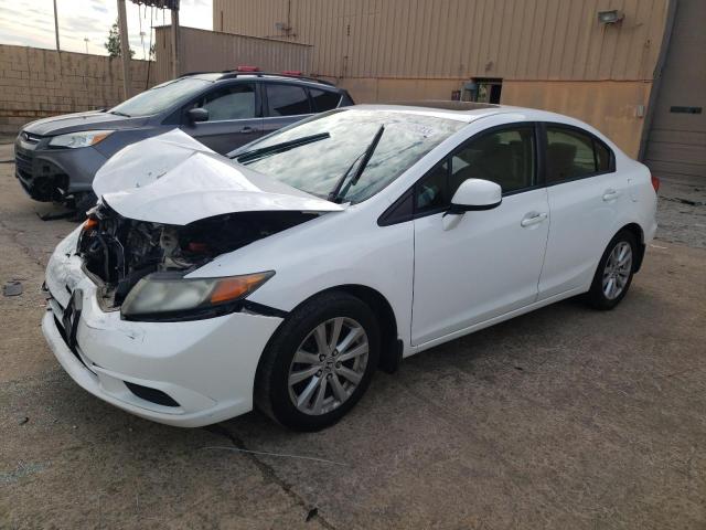 HONDA CIVIC EX 2012 with VIN 2HGFB2F88CH334212 - Photo from auction