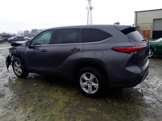 Photo 2 from auction – 2021 TOYOTA HIGHLANDER with VIN 5TDBZRBH3MS095257