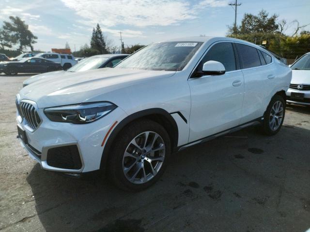 BMW X6 XDRIVE4 2021 with VIN 5UXCY6C07M9E82201 - Photo from auction