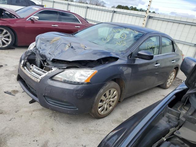 NISSAN SENTRA S 2014 with VIN 1N4AB7AP7EN855801 - Photo from auction