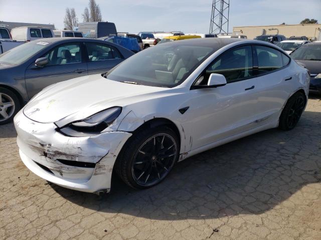 TESLA MODEL 3 2022 with VIN 5YJ3E1EB7NF119803 - Photo from auction