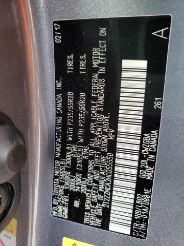 Photo 14 from auction – 2017 LEXUS RX 350 BAS with VIN 2T2ZZMCA3HC055550