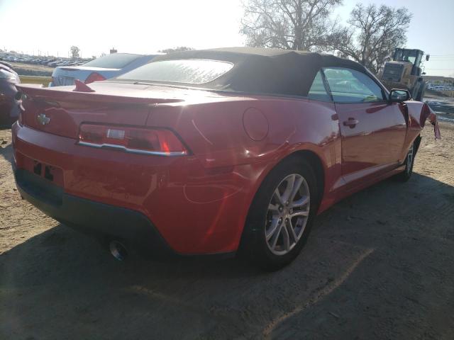 Photo 3 from auction – 2015 CHEVROLET CAMARO LT with VIN 2G1FD3D34F9267766