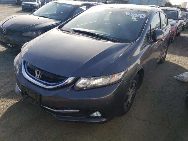 HONDA CIVIC HYBR 2013 with VIN 19XFB4F38DE202708 - Photo from auction